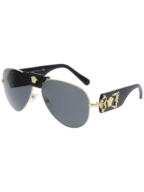 versace gold trim sunglasses men|authentic Versace men's sunglasses.